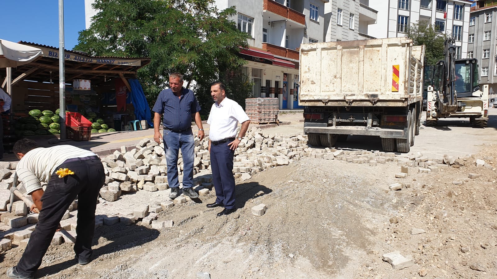  Yollarımızı hızla onarıyoruz